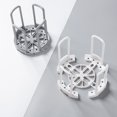 thumbnail image 2 of Estante de almacenamiento de utensilios de cocina gris, 2 of 5