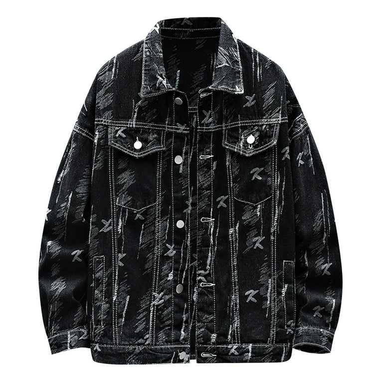 Jaket jeans shop black wash