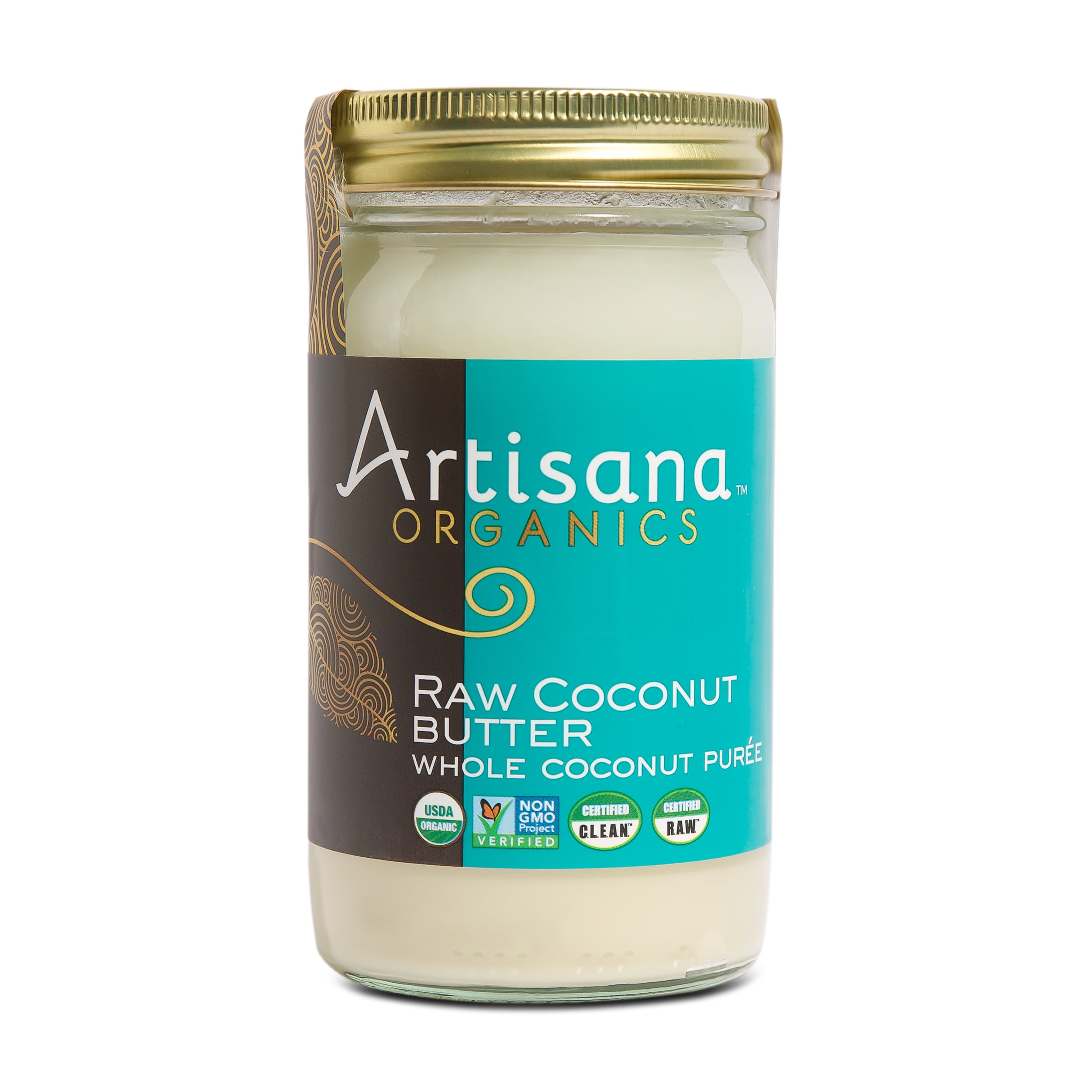 Artisana Organics Raw Coconut Butter (16 oz) | No Sugar Added, Paleo, Vegan and Non-GMO