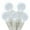 Cool White, variant on Vickerman 50 Green G12 LED Light on White Wire, 25' Christmas Single Mold Light Strand