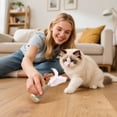 thumbnail image 5 of BotaniNest Cat Scratch Board Sisal Stress Relieving Game Interactive Scratch With Slip Bottom For Psychological Training Enrichment Indoor Teething, 5 of 5