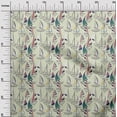 thumbnail image 3 of oneOone Silk Tabby Greenish Beige Fabric Yacht Dress Material Fabric Print Fabric By The Yard 42 Inch Wide, 3 of 6