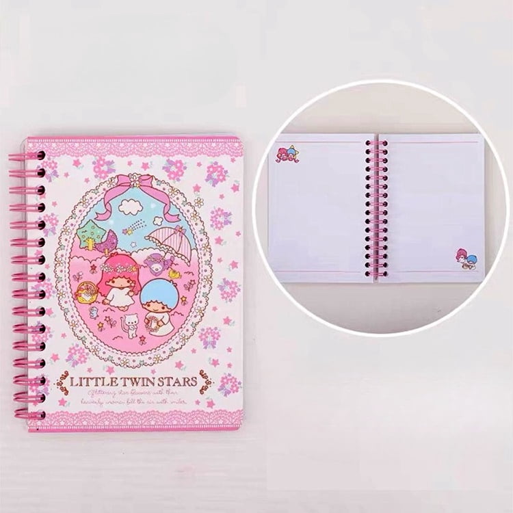 Sanrio A6 Anime Notepads Hello Kitty Melody Cinnamoroll Pochacco Notebooks Cute Gifts