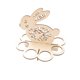 thumbnail image 1 of Soporte De Madera Para Huevos De Pascua, Estantes Para Huevos De Conejito Sin Terminar, Estante Para Decoración Del Hogar, Recuerdo De Fiesta, Fiesta De Primavera Minnieouse HA021386-00, 1 of 7