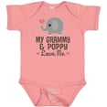 thumbnail image 3 of Inktastic Grammy and Poppy Love Me Grandchild Boys or Girls Baby Bodysuit, 3 of 5
