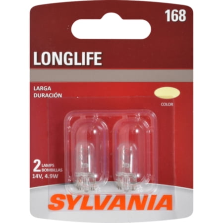 Sylvania 168 LongLife Mini Bulb, Pack of 2