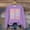 Purple, variant on Women's Casual Crewneck New York City English Letter Print Hoodie Fall Shirt Crop Sweatsuit Full Zip Hoodie Hoodies Women Athletic Jogging Suit Jacket Women Comfy Women Set Full Zip Jacket 2 Peaces