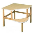 thumbnail image 2 of Wild Zoo Furniture c-d mpl-yel-wz Corner Desk - Maple-Yellow, 2 of 10