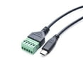thumbnail image 3 of KAIXUDA USA USB Type-C Male Connector to 5-Pin Solder-Free Screw Terminal Adapter for Data Transfer and Charging, 3 of 5