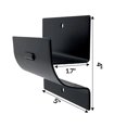 thumbnail image 2 of Heavy-duty Ladder Hanger-wall Mount Ladder Hooks For Ladder Storage-wheelbarrow Hangers For Garage, 2 of 5