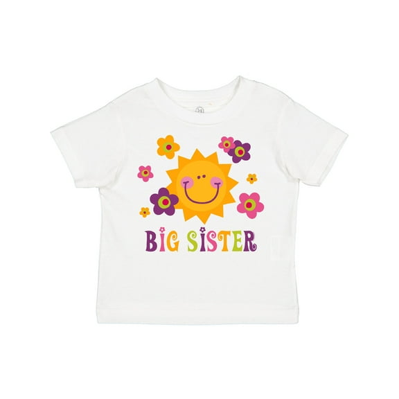 Inktastic Sunny Big Sister Girls Toddler T-Shirt