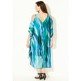 thumbnail image 2 of Catherines Women's Plus Size Open-Shoulder Chiffon Dress, 2 of 4