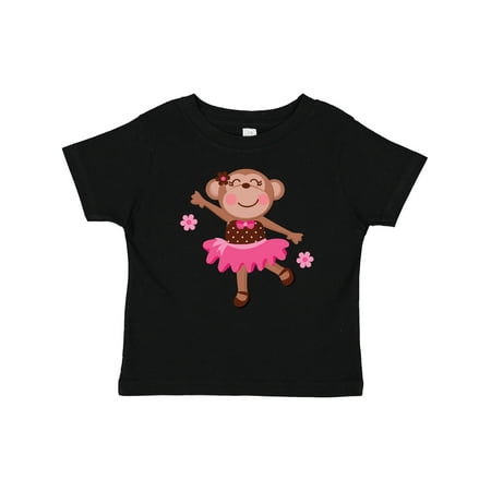 

Inktastic Ballerina Dance Monkey Gift Baby Girl T-Shirt