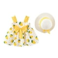thumbnail image 1 of Robe Fillette Robe d'Été Robe Fille Anniversaire Robe Soleil Robes Chic Vêtements Filles 18-24 Mois, 1 of 4