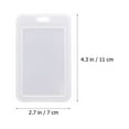 thumbnail image 6 of Blank Card Holder Name Tag Holders Pouch Neck Braces Purse Labels Student Cover Work 15 Pcs, 6 of 6
