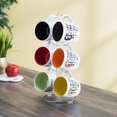 thumbnail image 1 of Tasse 6 pièces avec support, 1 of 4