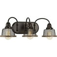 thumbnail image 2 of Tilley Collection Three-Light Antique Bronze Coastal Bath Vanity Light, 2 of 3