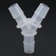 thumbnail image 3 of 10 Uds accesorios de manguera suave conector tipo Y acuario pecera bomba de aire conector de 3 vías (15,8mm), 3 of 5