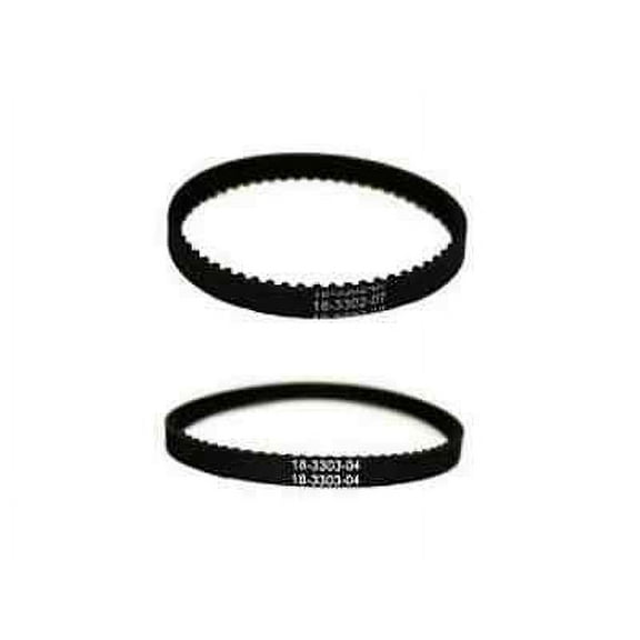 Bissell 2036804 Right 2036688 Left Side Pro Heat 2X Geared Vacuum Cleaner Belts [1 Set]