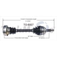 thumbnail image 4 of Surtrak Axle TO-8007 CV Axle Shaft, 4 of 4