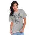 thumbnail image 5 of Beauty Takes City Sophisticated Women's Graphic T Shirt Tees Brisco Brands S, 5 of 5