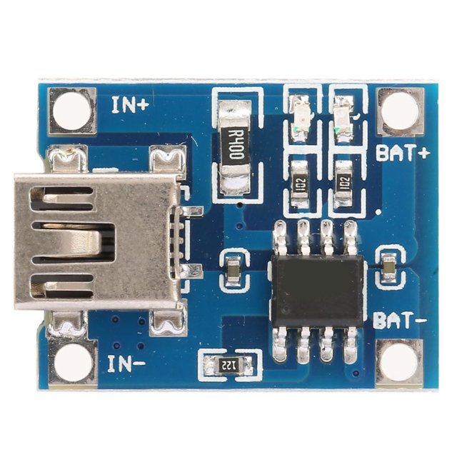 10PCS Mini USB 1A Módulo de cargador de batería de litio Placa de carga 4.5V‑5.5V