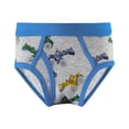 thumbnail image 4 of Gunia Toddler Boy Underwear Size 2-3 Years 5-Pack Teen Teen Little Sharks Briefs Cars Airplane Undies Cosy Skin-Friendly Kids Underpants, 4 of 9