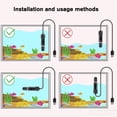 thumbnail image 4 of 10W Mini Aquarium Heater - USB Submersible Rod Maintains 26°C Constant Temp, 4 of 8