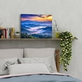 thumbnail image 6 of Sunrise Great Smoky Mountain Wall Art Nature Forest Scenery Posters Bedroom Decor USA National Park Landscape Picture Canvas Print Modern Artwork for Living Room Bathroom Office Home Decoration 12x16", 6 of 6