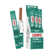 Chomps Grass Fed Italian Style Beef Jerky Snack Sticks, Keto, Whole30, Paleo, Gluten Free, Sugar Free, Low Carb, AIP Diet Compliant, 24ct 1.15oz