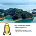 thumbnail image 3 of sweethay Bolsa seca impermeable de PVC 10L 15L 20L buceo al aire libre plegable hombre mujer playa bolsa de natación Rafting río océano Deportes acuáticos Amarillo 15L, 3 of 6