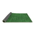 thumbnail image 2 of Ahgly Company Indoor Rectangle Abstract Emerald Green Modern Area Rugs, 7' x 9', 2 of 4
