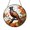 Acrylic 3.5 Inch, variant on Rustic Fall Wild Pheasant Suncatcher Window Present For Room Glass