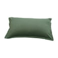 thumbnail image 2 of AuroraX Queen Pillow Cases Breathable Green Pillow Cover Smooth Zip Closure Ultra Soft Solid Improving Sleep, 2 of 6
