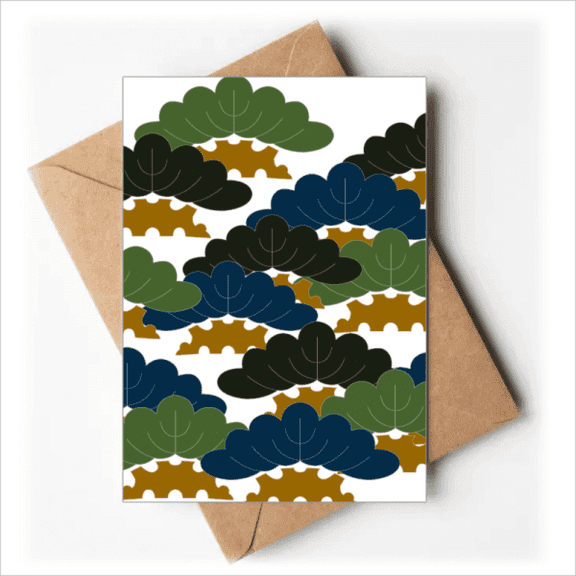 China Pine Tree Traditional Pattern Greeting Cards You are Invited Invitations