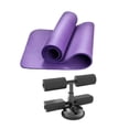 thumbnail image 4 of Sit up Assist Bar Abdominal Trainer Adjustable Muscle Training Multifunction Full Body Training Fitness Equipment Portable Situp Foot Holder Black with Mat, 4 of 10
