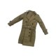 thumbnail image 5 of Gabardina cortavientos para mujer, escala 1/6, ropa en miniatura para figuras de acción de 12" Caqui, 5 of 9