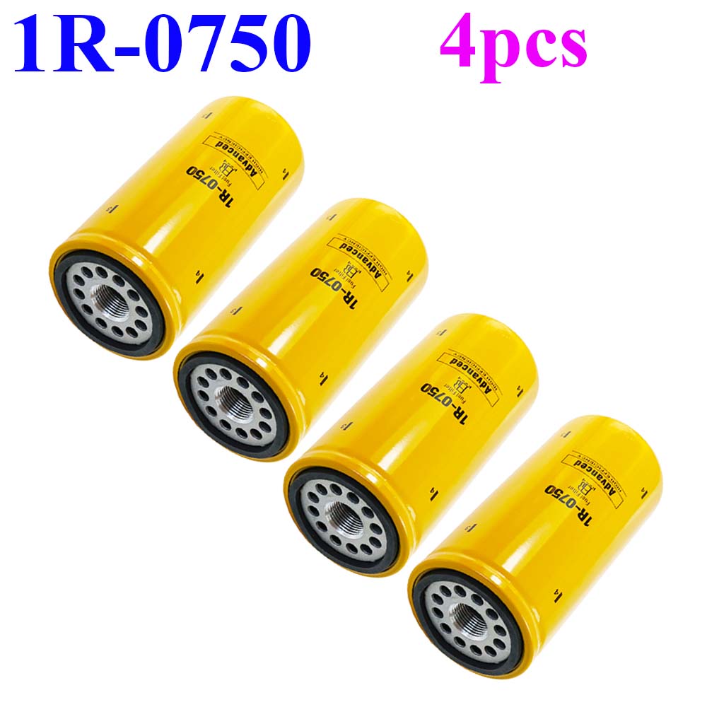 2 Pack OEM Caterpillar 1R-0749 Fuel Filters – 1R0749 – Diesel – USA Stock – Includes Seals