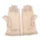 thumbnail image 2 of Guantes de seda de medio dedo Sunnimix Térmicos para Al Aire libre bicicleta Motocicleta beige, 2 of 8