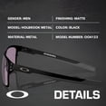 thumbnail image 2 of Oakley OO4123 Holbrook Metal Square Shaped Non-Polarized Sunglasses for Men - Includes Official Eyewear Kit - Matte Black Frame with Prizm Grey Lens, 2 of 6