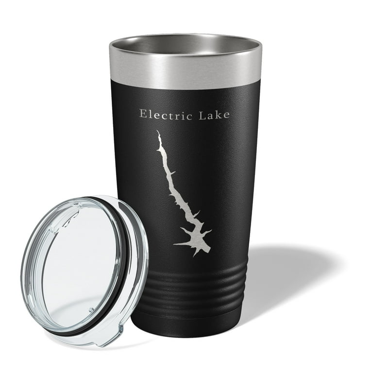 Laser Engraved Authentic YETI Rambler - LIFE is Better at the LAKE