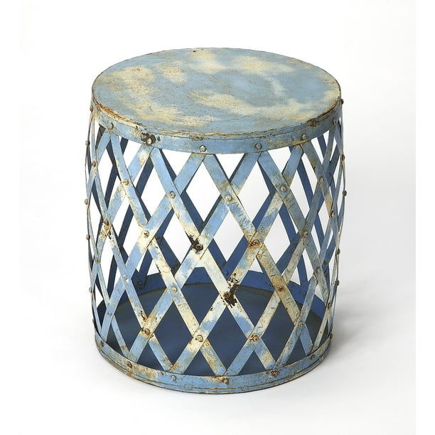 Mesa plegable Butler Bangor, azul hierro envejecido