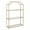 Gold, variant on Kate and Laurel Ciel Glam 3-Tier Scalloped Wall Shelf - Gold
