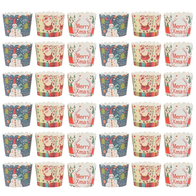 150Pcs Household Cake Cups Creative Cake Baking Cups Kitchen Accessories (Assorted Color)