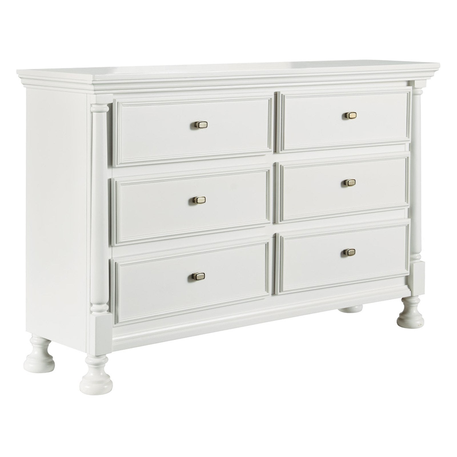 Signature Design by Ashley Kaslyn 6 Drawer Dresser with Optional Mirror