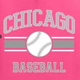 thumbnail image 6 of Wild Bobby City of Chicago CHI American Baseball Fantasy Fan Sports Men's T-Shirt, Neon Pink, Large, 6 of 6