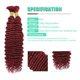 thumbnail image 3 of Cabello trenzado LYISKB, 2 paquetes de 100 g, burdeos, 99 J, rizado, 60 cm, 3 of 6
