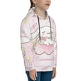 thumbnail image 3 of Cute Cinnamoroll Youth Hoodie Long Sleeve Pullover Casual Sweatshirt Hooded Boys Girls, 3 of 9