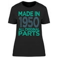 thumbnail image 1 of Made In 1950 Women's T-shirt, 1 of 2