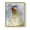 Gold, variant on Chicken Portrait I Framed Print in Green Solid Wood Framed Print No Nail Hanging